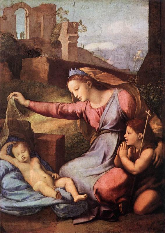 RAFFAELLO Sanzio Madonna with the Blue Diadem Germany oil painting art
